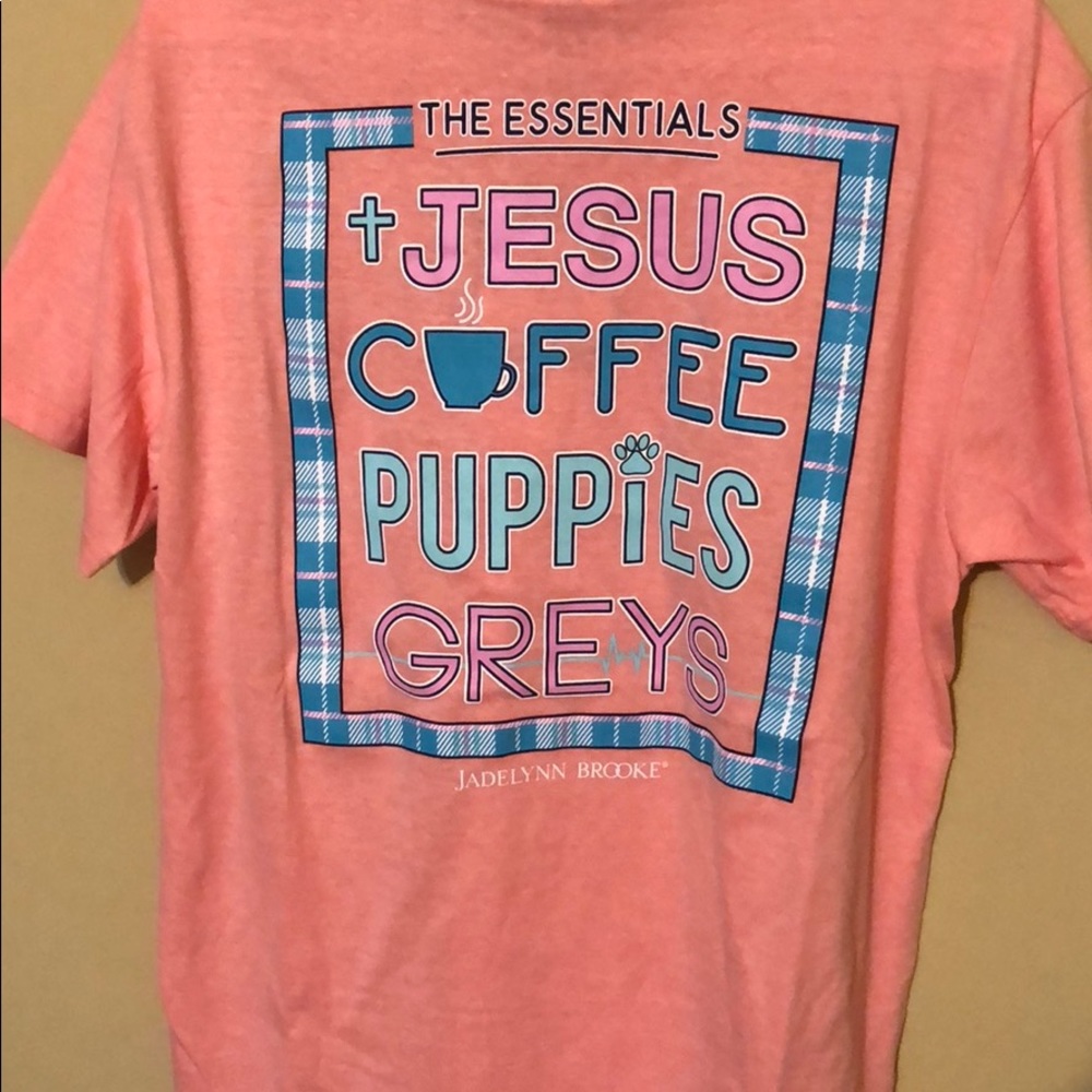 Jadelynn Brooke Heather Coral V-neck